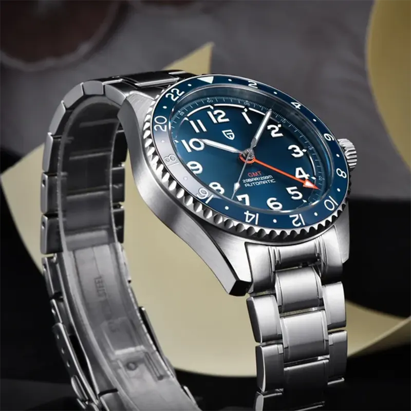 Pagani Design Spirit Blue GMT Diver's Men's Watch- PD-1784